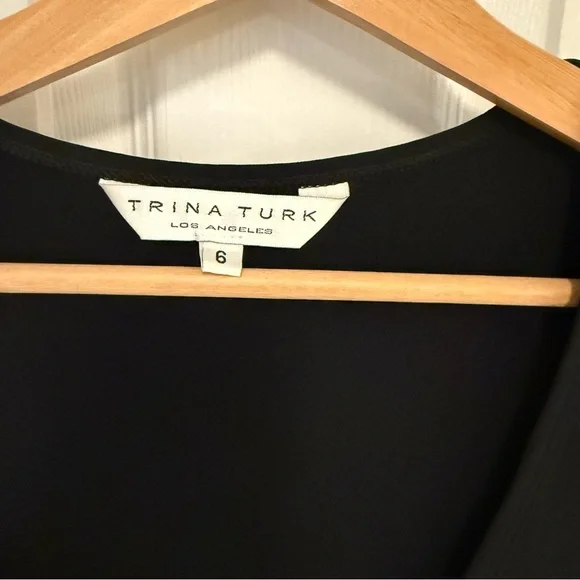 Like New Vintage Trina Turk Fit & Flare Stretch Dress - Picture 2 of 4